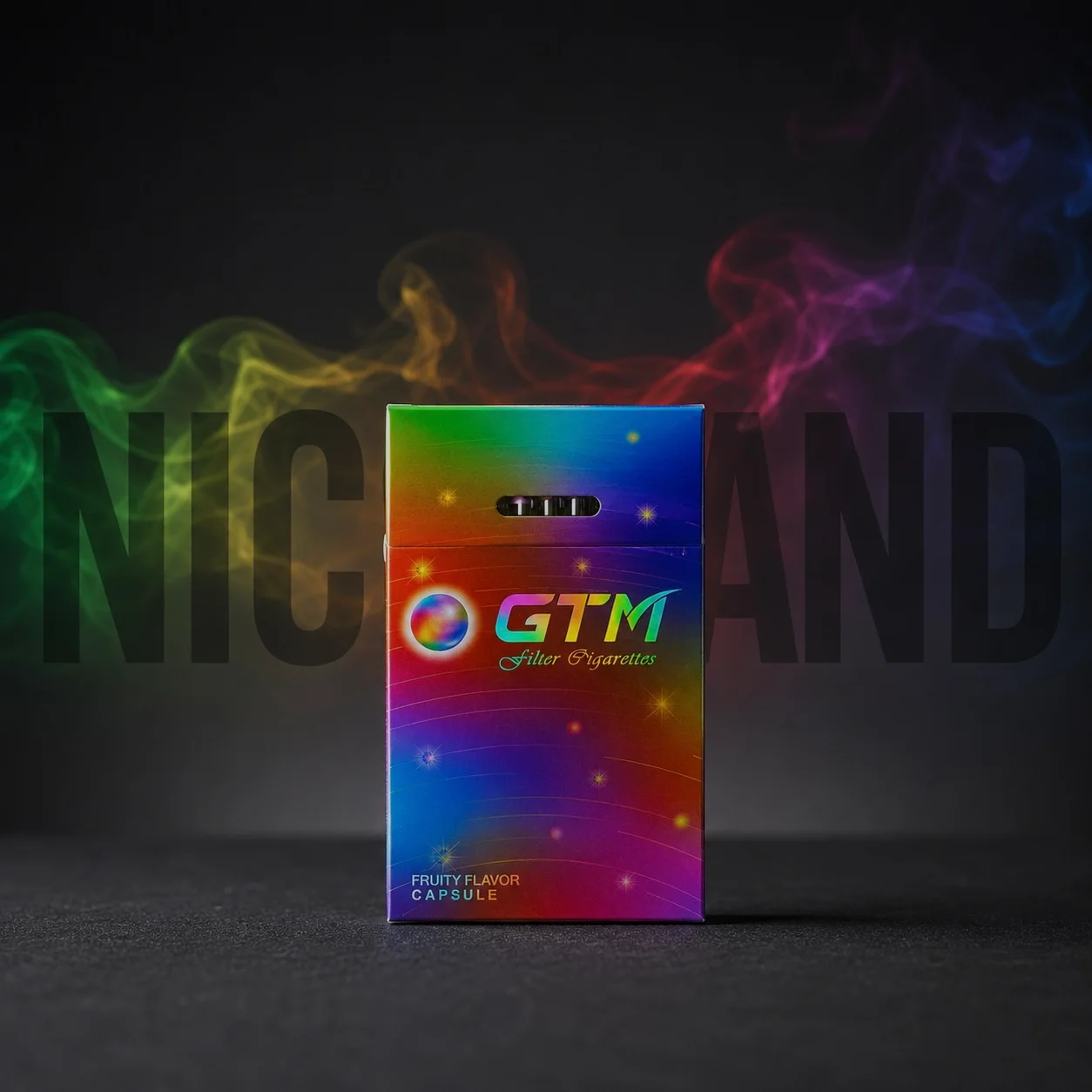 gtm-fruity-flavor-cigarette سیگار GTM هفت میوه فیلتر شیشه | GTM fruity flavor